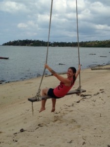 Mysha on the beach