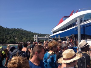 Songserm ferry in Koh Tao